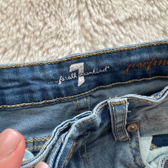7 for all MANKIND kids youth Jeans size 10 - Picture 2 of 4